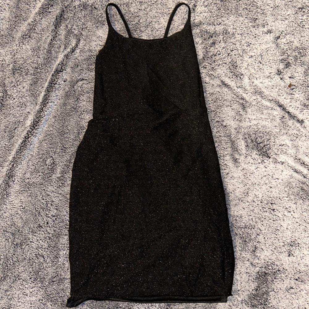 amazon sparkly black dress